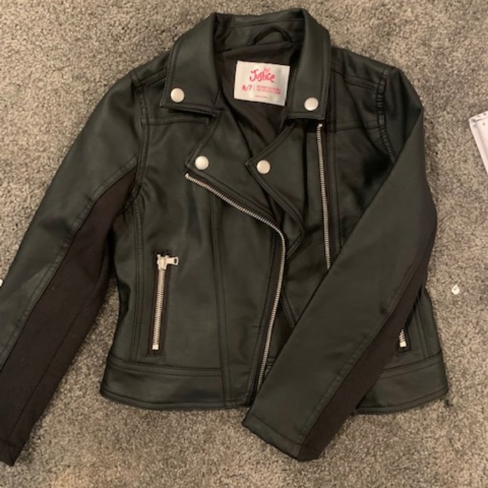 Justice Girls Black Jacket